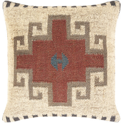 Saro Kilim Wool Throw Pillow Reviews Wayfair Canada